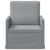 Armchair Light Grey 70 x 81 x 82 cm Fabric 42041007
