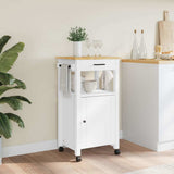 Kitchen Trolley MONZA 48x40x88.5 cm Solid Wood Pine 376090