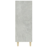 Sideboard Concrete Grey 69.5x32.5x90 cm Engineered Wood 812244