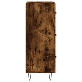 Sideboard Smoked Oak 34.5x34x90 cm Engineered Wood 828601