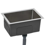 ZNTS Handmade Kitchen Sink Stainless Steel 145076