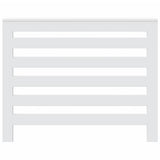 ZNTS Radiator Cover White 104x20x82 cm Engineered Wood 852690