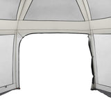 Pool Tent with Removable Fly & Mesh Walls Grey 512x458 cm 4100627