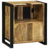 Sink cabinet with Shelf Brown 55 x 35 x 60 cm Solid Mango Wood 4016010