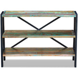 243274 Sideboard 3 Shelves Solid Reclaimed Wood