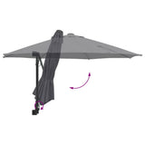 Garden Parasol Anthracite 248 x 248 x 148 cm 42003229