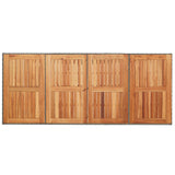 Garden Dining Set 7 pcs Grey Poly Rattan 3365451