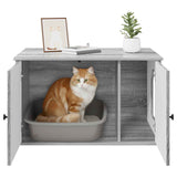 Cat House Grey Sonoma 85 x 55 x 50 cm Engineered Wood 8000731