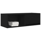 TV Cabinets 2 pcs Black Oak 80x31x25.5 cm Engineered Wood 861457