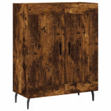Highboard Smoked Oak 69.5x34x180 cm Engineered Wood 3199702