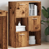 Bookshelf Old Wood 60.5x30x90 cm Engineered Wood 855970