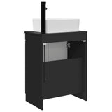 Bathroom Vanity with Sink Black 54 x 35 x 83 cm Engineered Wood 890159