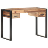 ZNTS Desk 110x50x76 cm Solid Wood 321550