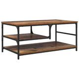 Coffee Table Old Wood 90 x 49 x 40 cm Engineered Wood 886243