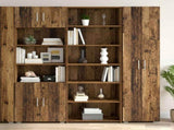 Sideboard Oak Wood 70 x 41 x 185 cm Engineered Wood 3443784