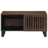 Coffee Table Brown 80x51x40 cm Solid Wood Mango 377458