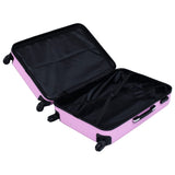 ZNTS Hardcase Trolley Set 2 pcs Pink ABS 92429