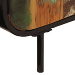 Sideboard 140x35x70 cm Solid Wood Reclaimed and Metal 355845