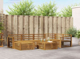 Sofa Sets Natural Solid Acacia Wood 3375139