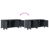 TV Cabinet Anthracite 100.5x39x43.5 cm Steel 846646