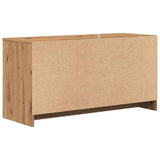 TV Cabinet Artisan Oak 102x37.5x52.5 cm Engineered Wood 856783