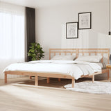 Bed Frame without Mattress Super King Solid Wood 3100604