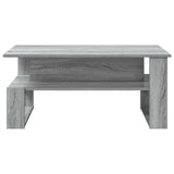 Coffee Table Grey Sonoma 90 x 50 x 40 cm Engineered Wood 8000217