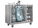 Golf Cabinet with Wheel Plain Grey Sonoma 90 x 45 x 98 cm 899468
