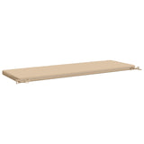 2-Piece Bench Cushions SOEST 2 pcs 100% Polyester Cream 949393