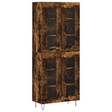 Highboard Smoked Oak 69.5x34x180 cm Engineered Wood 3198310