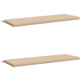 2-Piece Bench Cushions SOEST 2 pcs 100% Polyester Cream 949393