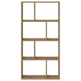 Bookcase Artisian Oak 60x20x120.5 cm Engineered Wood 858155