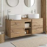Bathroom Furniture Set 3 pcs Artisan Oak 49.5 x 44.5 x 65.5 cm 3405954