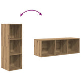 TV Cabinet Set Wall-mounted 2 pcs Artisan Oak 37 x 37 x 107 cm 3393575