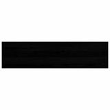 Stair Treads 20 pcs Brown Black 100x25x2 cm Solid Wood Oak 3283064