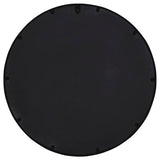 ZNTS Mirror Black 40x4 cm Iron Round for Indoor Use 3093528