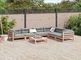 7 Piece Garden Sofa Set Solid Wood Douglas Fir 3299465