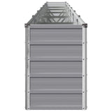 Raised Garden Bed Grey 480 x 40 x 55 cm cold-rolled steel 8006288