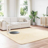 Shaggy Rug High Pile NAVARRA Cream 240x240 cm Polyester 4102887