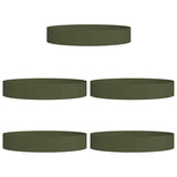 Planter Ring 5 pcs Olive Green 120 x 120 x 20 cm 873641
