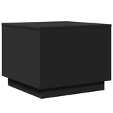 Coffee Table Black Engineered wood 50 cm x 50 cm x 40 cm 839869