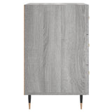 Bedside Cabinet Grey Sonoma 40x40x66 cm Engineered Wood 827642