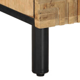 Bedside Cabinet Brown 40x33x46 cm Solid Wood Mango 4017726
