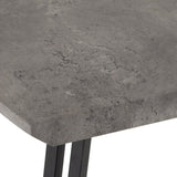 ZNTS Quebec Wave Edge Dining Table 400-403-057