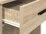 Computer Tower Stand with Drawer Sonoma Oak 35x45x77 cm 858742