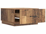 Coffee Table Old Wood 49 x 50 x 37 cm Engineered Wood 895433
