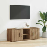 TV Cabinet 100 x 31.5 x 35 cm Artisan Oak Engineered Wood 881157