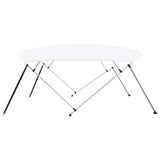 4 Bow Bimini Top White 243xx137 cm 93140