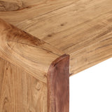 TV Stand 110x33x33 cm Solid Wood Acacia 351648