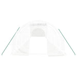 Greenhouse with Steel Frame White 42 m² 14x3x2 m 3188055